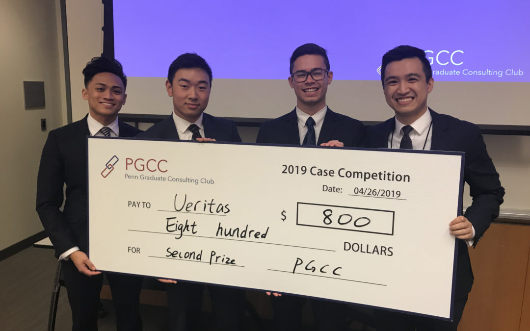 Four PharmD students win 2nd place at Major Business Competition!