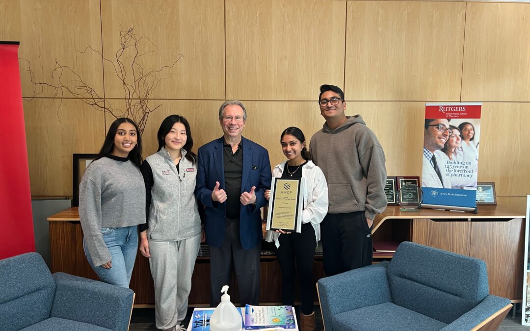 Rutgers AMCP places 3rd for the 2023 Student Chapter of the Year Award!