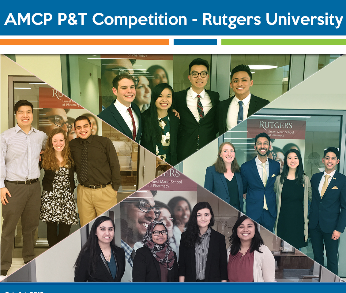 Team Picked to Respresent EMSOP at AMCP P&T National Competition
